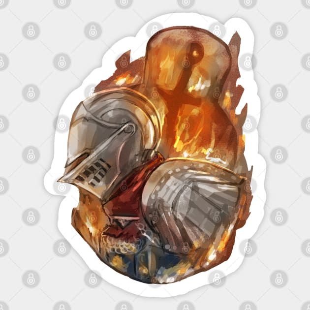 Link the Flame Sticker by Kuyuan